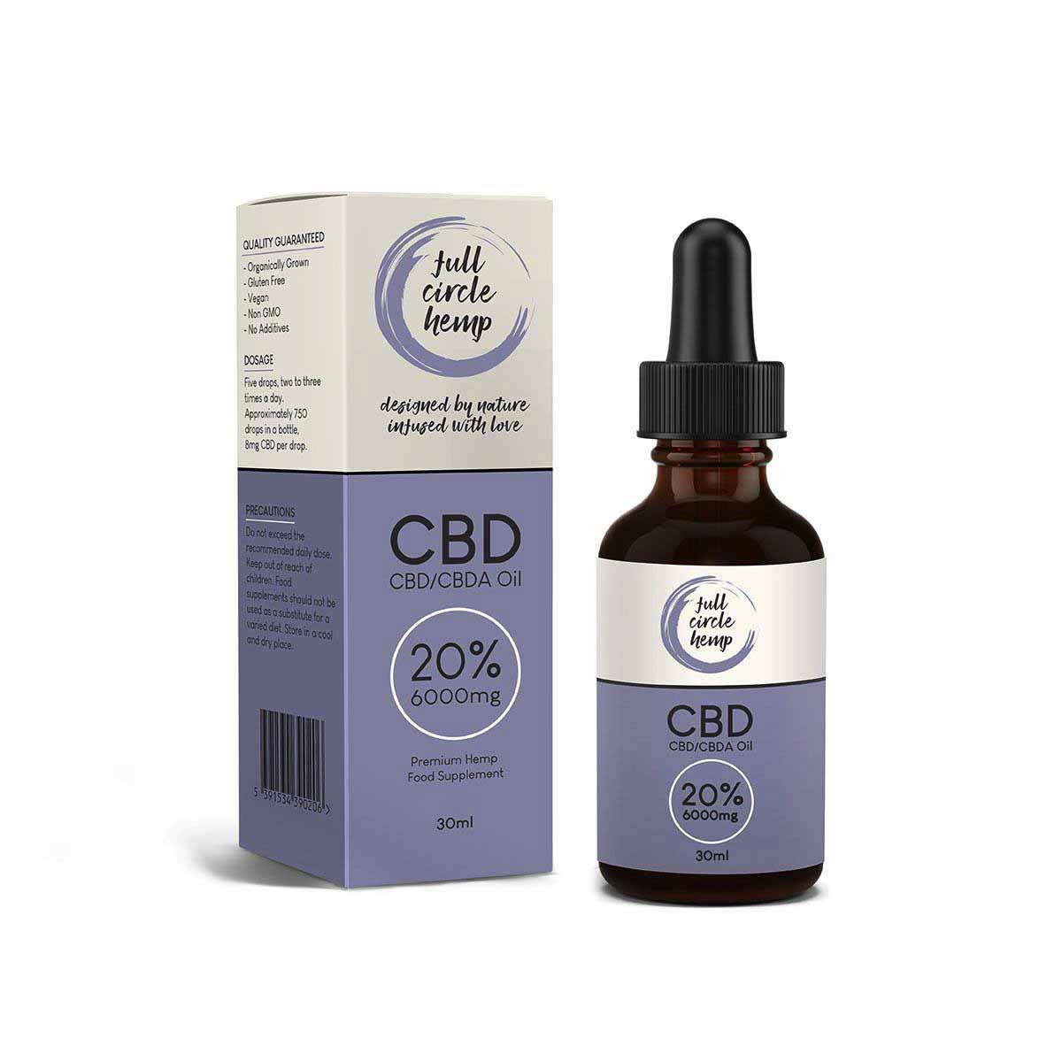 ネイチャーカン CBDオイル 20% 30ml 3000 mg CBD Oil | Broad Spectrum