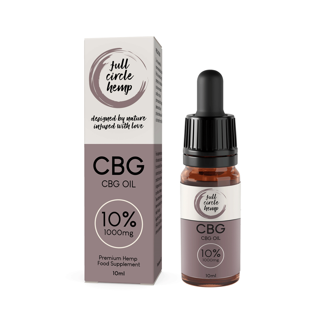 CBG Oil 1000mg 10ml | Ireland's Award Winning CBD Company | Full Circle Hemp