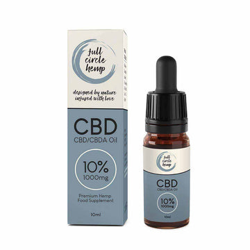 Full Spectrum CBD Oil, 1000mg in 10ml Bottle