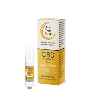 CBD Vape Cartridge, Pineapple Express Profile, 50% CBD Vape Distillate in Ireland